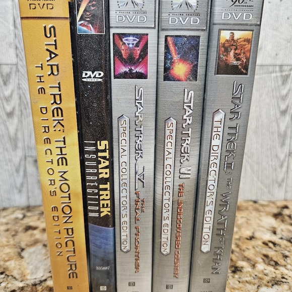 Star Trek DVD Widescreen Collection Lot of 5 Movies Special Collector's Edition - Picture 6 of 10
